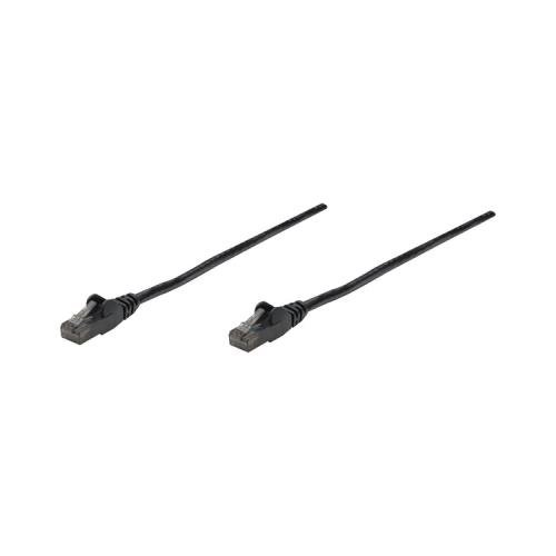 Cable Intellinet Cat-6 UTP Patch 10 Ft Negro miniatura 1