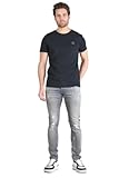 Finition : Délavé Le Temps des Cerises Jeans 700/11 Adjusted Mozart Destroy Gris N°3