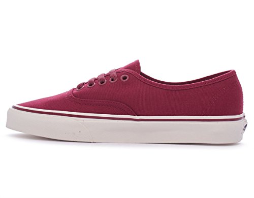 Zapatillas Vans Authentic unisex en color rojo sport vintage y talla 42 de lona resistente 4