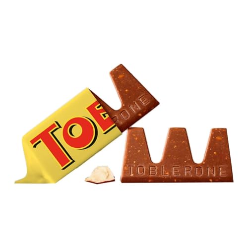 Image of Tobler Swiss Milk Chocolate with Honey & Almond Nougat 168g (Imported)