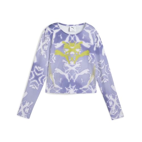 PUMA Womens Dare To Graphic Crew Neck Long Sleeve...