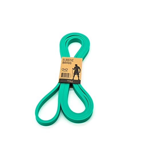 YY Vertical Elastic Bands Green 15 kg – Gummibänder zum Aufwärmen und Stärkung der Muskulatur
