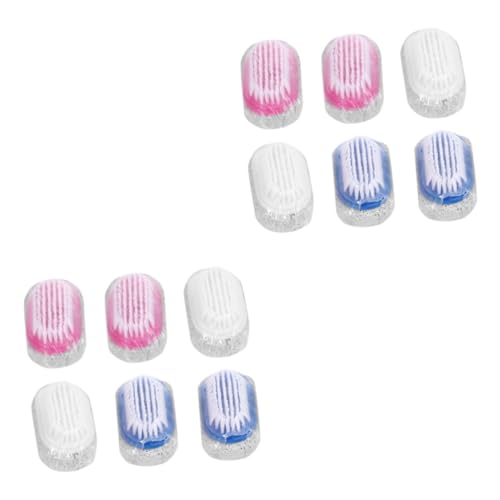 FOMIYES Sets Gentle Foot Exfoliation Tool Double-Sided Peeling Brush for Remove Stone and Foot Beauty Pcs Random