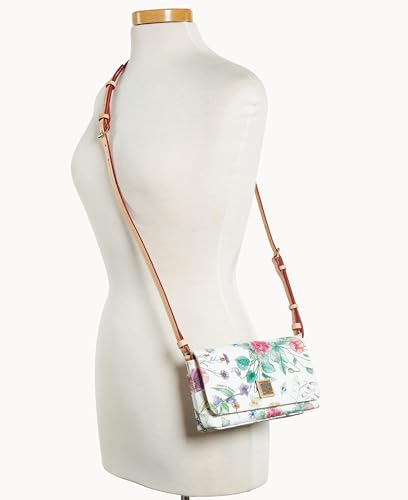 Image of Dooney & Bourke Handbag, Botanical Collection Betsy Crossbody - White