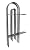 Ashman Movable Border Garden Fence 32in x 20ft, Black (Set of 14) - Outdoor Rustproof Metal Landscape Fencing Wrought Iron Wire Gate Border Edge Folding Patio Animal Barrier Section Edging.