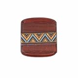 ANLYAWX 1 Piece Wooden Wallet Pill Box - Compact Rosewood Organizer with Sliding Lid, Discreet Purse Pill Case for Medication & Jewelry, Handcrafted Travel Essential for On-The-Go Needs