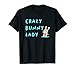 Crazy Bunny Lady - Camisa divertida para amantes del conejo, regalos lindos del conejito Camiseta