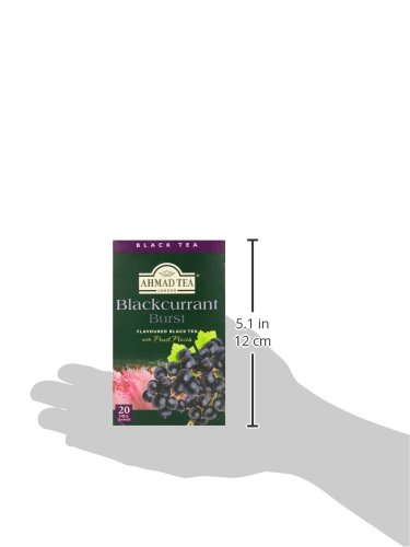 Ahmad Tea Black Tea, Blackcurrant Burst Teabags, 20 Ct (Pack Of 6) - Caffeinated And Sugar-Free #TOP7