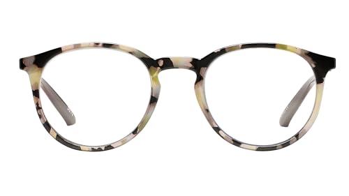 Image of SAV VK Couture Women's EVKB05 Blue Light Reading Glasses & Light Protection - Fashion Frame, Optical Spring Hinge Readers