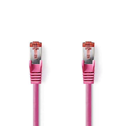 Nedis CCGP85221PK50 CAT6 Cable, Pink