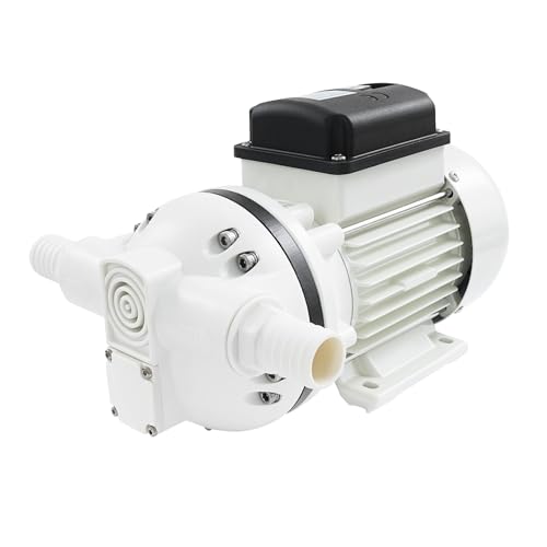 Elektrische Membranpumpe 330 W, Wasserpumpe Förderstrom 0–40 l/min, Förderhöhe 5 m, Einlass Ø19 mm, Auslass Ø25 mm, effiziente Kühlung, Membranpumpe einsetzbar in Bewässerung, Gartenbau u. v. m.