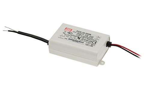 Image of PCD-16-1400A | Mean Well 16W 1400mA CC Triac Dimming LED Driver