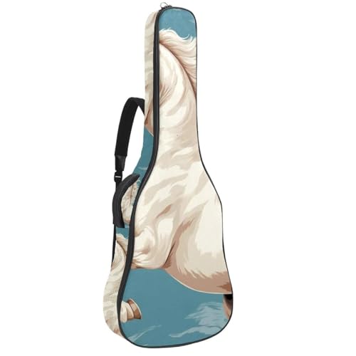 Sac pour guitare imperméable multicolore pour protéger des chocs