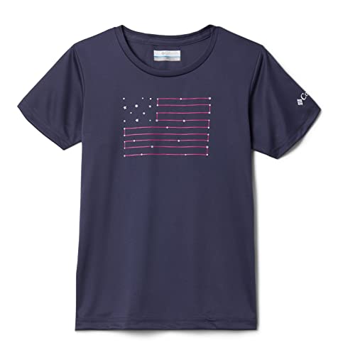 T-shirt graphique Columbia filles Mirror Creek à manches courtes pour le plein air