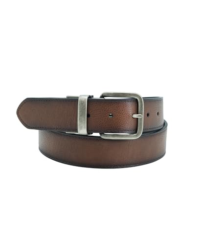 Image of Levi Strauss Signature - Premium Leather Reversible Belt for Men for Jeans, Work, Dress & Casual pants | Cinturon Para Hombre