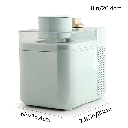 BAHAOMI Softeismaschine,Eismaschine Home 500 Ml Weich- / Hart-Eismaschine,Keine Vorkühlung Erforderlich,6 Stunden… – Bild 4