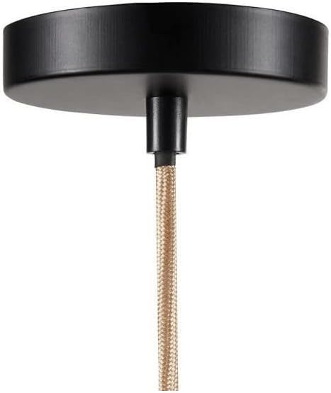 Ostaria 36191 Plafonnier, Suspension en bambou Petite Margaux - diamètre 60 cm, couleur naturelle - Plafonnier d'intérieur E27 pour salle à manger, salon, chambre