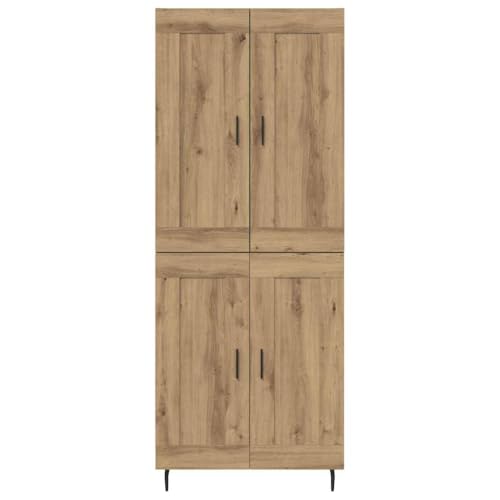 Aparador de alta calidad en roble Artisan con acabado premium de madera y gran almacenaje 6