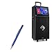 BoxWave Stylus Pen Compatible with Auna KTV Karaoke System - FineTouch Capacitive Stylus, Super Precise Stylus Pen for Auna KTV Karaoke System - Lunar Blue
