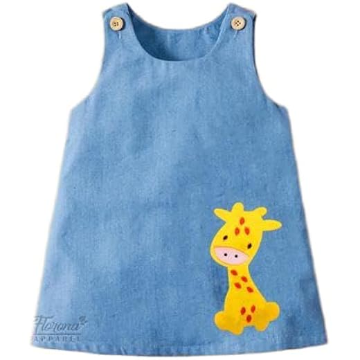 Florona Denim Jeans Frocks