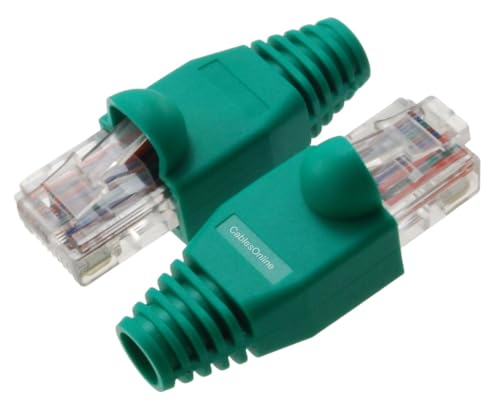 Image of CablesOnline 6-Pack 10 /100 4-Pair Ethernet Green Loopback Plugs, TS-UL02-6