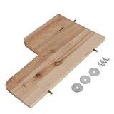 Joyzan Hamster Sprungbrett, Platform Vogelplattform Kleintier Plattform Springboard Papageien Eichhörnchen Rechteckige Vogelsitzstangen Set Spielzeug Käfig Kleine Haustierplattform Springen Klettern