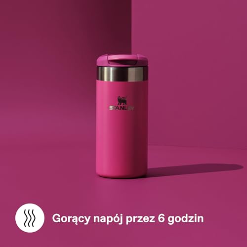 Stanley 1913 Aerolight Transit Kubek Podróżny 0.35L - Utrzymuje ciepło przez 4 godzin - utrzymuje zimno przez 6 godzin - Można myć w zmywarce - Szczelny - Violet Blossom