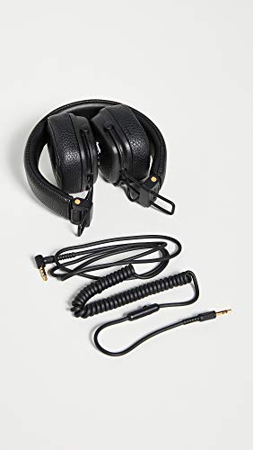 Marshall Major III, Auriculares Plegables con Micrófono, con Cable, Negro
