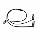 HangTon Audio Y Cable for Zaxcom QRX200 Lectrosonics SRc5P Receiver to Camera Mixer Recorder, Low-Profile TA5F to TA3F 20