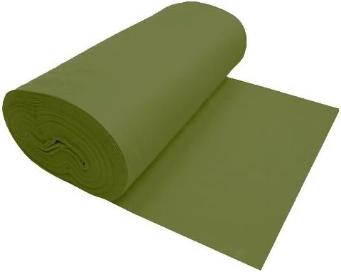 The Felt StoreWool Blend Craft Felt by Yard – Soft, Durable & Non-Fraying Crafting Material, DIY Fabric for Decor, Sewing, Embroidery - Assorted Colors - Olive