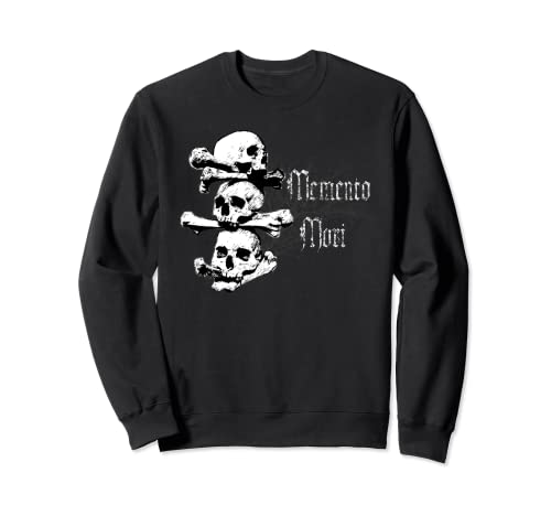 Cráneo de Halloween y huesos cruzados Sudadera Cover