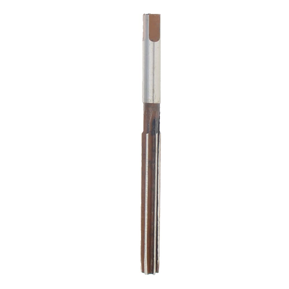 Auniwaig 7mm Hand Reamer,9Crsi,H8 6 Straight Flutes Groove Reamer,Straight Flutes Hand Milling Cutter Tool