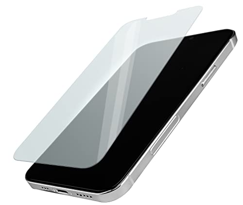 Image of Smartish iPhone 13 Pro Max Screen Protector - 2-Pack Tempered Glass Screen Protectors + Cleaning Kit - Tuff Sheet - 9H Easy Install Frame [Scratch Resistant] Case-Friendly for Apple iPhone 13 Pro Max