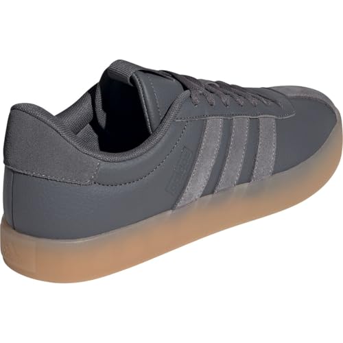 Image of adidas, VL Court 3.0 Shoe - Men's, Grey Five /Grey Four /Grey Six, 11.0