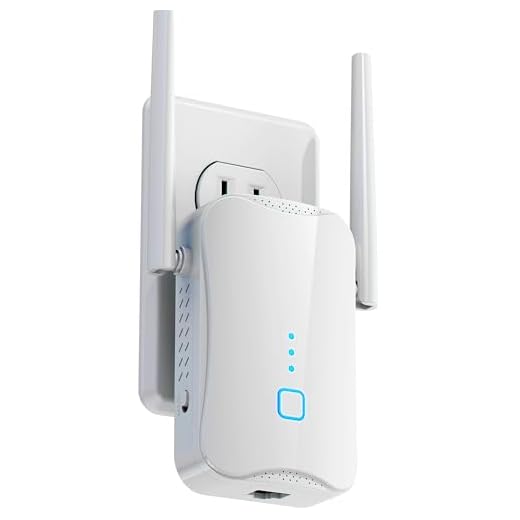 WLM Fastest WiFi Extender Signal Booster for Home - Up to 9000 sq. ft Coverage, Easy Set Up WiFi Repeater Wireless Signal Booster with Ethernet Port, Long Range, Ultra-Stable Router Internet Booster