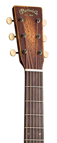 Martin Guitar D-15M Streetmaster With Gig Bag, Acoustic Guitar For The Working Musician, Mahogany Construction, Distressed Satin Finish, D-14 Fret, And Low Oval Neck Shape #TOP2