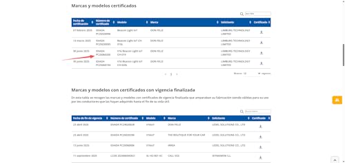 Baliza de emergencia V16 geolocalizada DGT con pilas y cable tipo C para coche 3