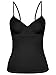 Produktbild Sassa Damen T-Shirt Unterhemd BH-Shirt m. Einlage vorgeformt, Schwarz (Schwarz 00500), 90B