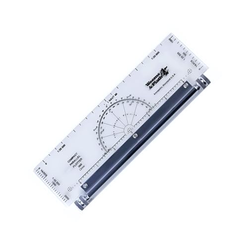 Ottima idea regalo. Weems & Plath Plotter parallelo compatto di navigazione marina
