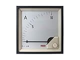 Automation RS PRO AC Dreheisen Amperemeter, 0 → 10 (Input) A / 1%, 96mm x 96mm