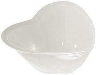 La Porcellana Bianca Cupido Heart Bowl, Set of 6, 5" x 5" x 2.25"