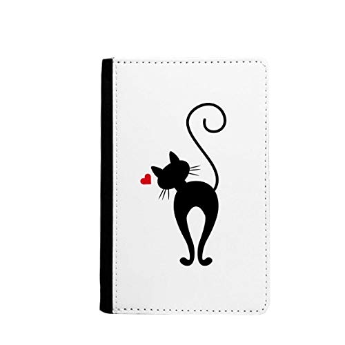 Porte-passeport chat et cœur une idée cadeau originale pour voyageuse passionnée
