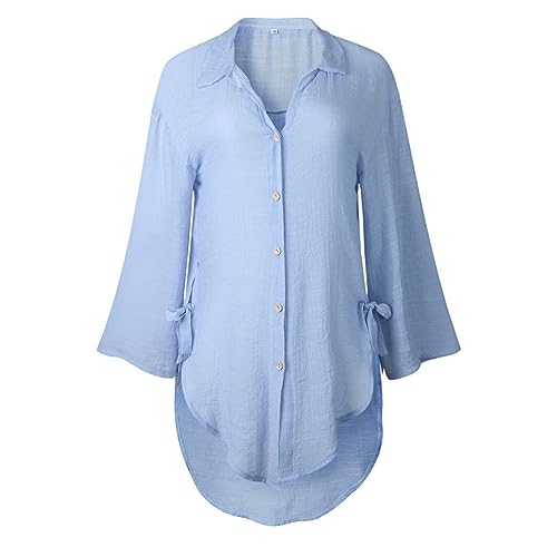 Blouse en coton ample idéale pour une tenue de bureau décontractée