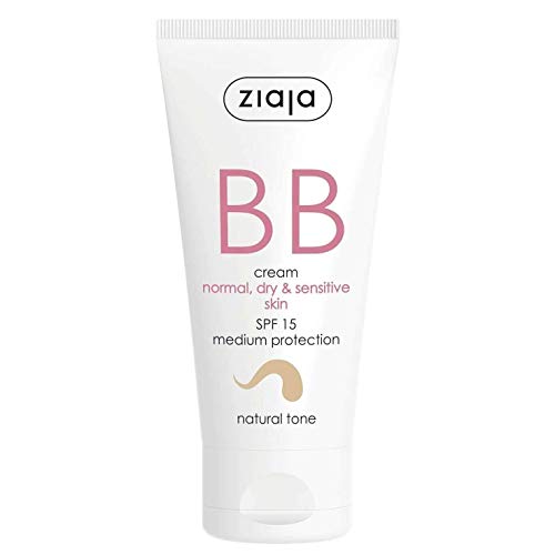 Ziaja Bb Cream Pieles Normales, Secas y Sensibles Spf15 Tono Natural 50...
