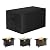 POMER Fire Pit Cover, Rectangular 42inch Firepit Cover for Outdoor Fireplace Waterproof Propane Fire Table Cover - 42x24x24 inch
