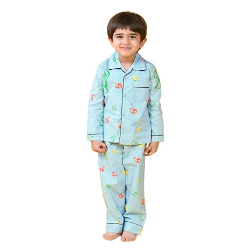 Image of Jam & Sugar Boys Cotton Printed Night Suit Set