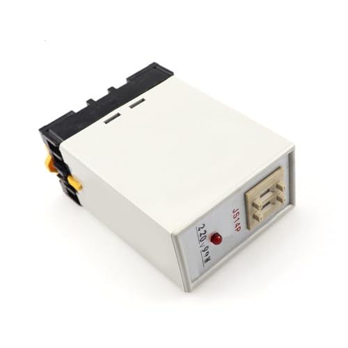 Relé de tiempo digital JS14P 99M de 220V con retardo de encendido 4