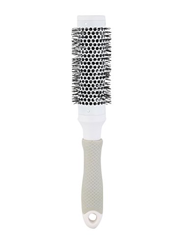 Image of ROOTS Professional Barrel Hair Brush for Blow Drying, Curling & Straightening | With Ceramic Barrel and Natural Boar Bristle | For Men and Women | For Healthy & Stylish Hair | Model No - PEC34