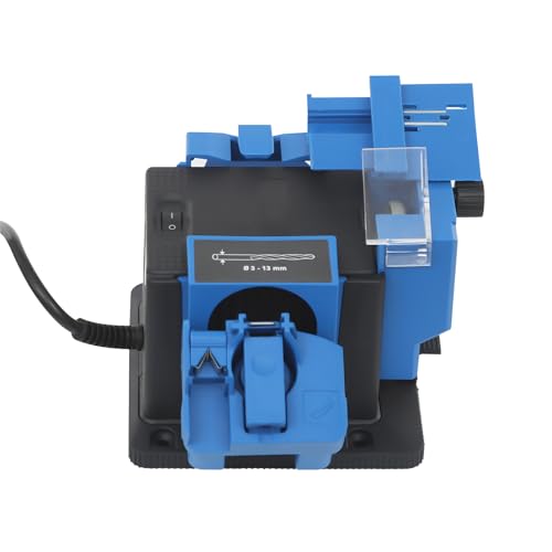 Multifunctional Electric Sharpener with Adjustable Angle, 1350rpm Pure Copper Motor, for Drills, Knives, Scissors, and Tools, 96W, 6.56ft Power Cord