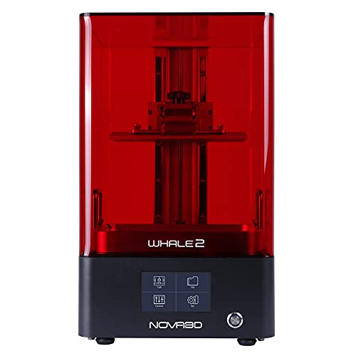 Amazon | NOVA3D WHALE2 3Dプリンター 光造形 LCD/MSLA 4K MONO 8.9